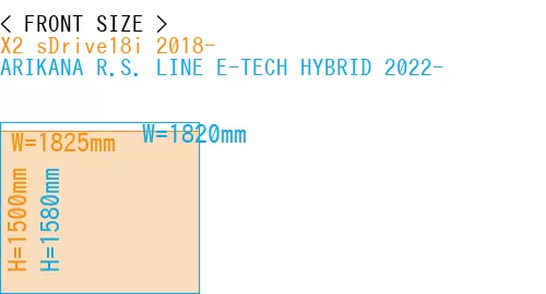 #X2 sDrive18i 2018- + ARIKANA R.S. LINE E-TECH HYBRID 2022-